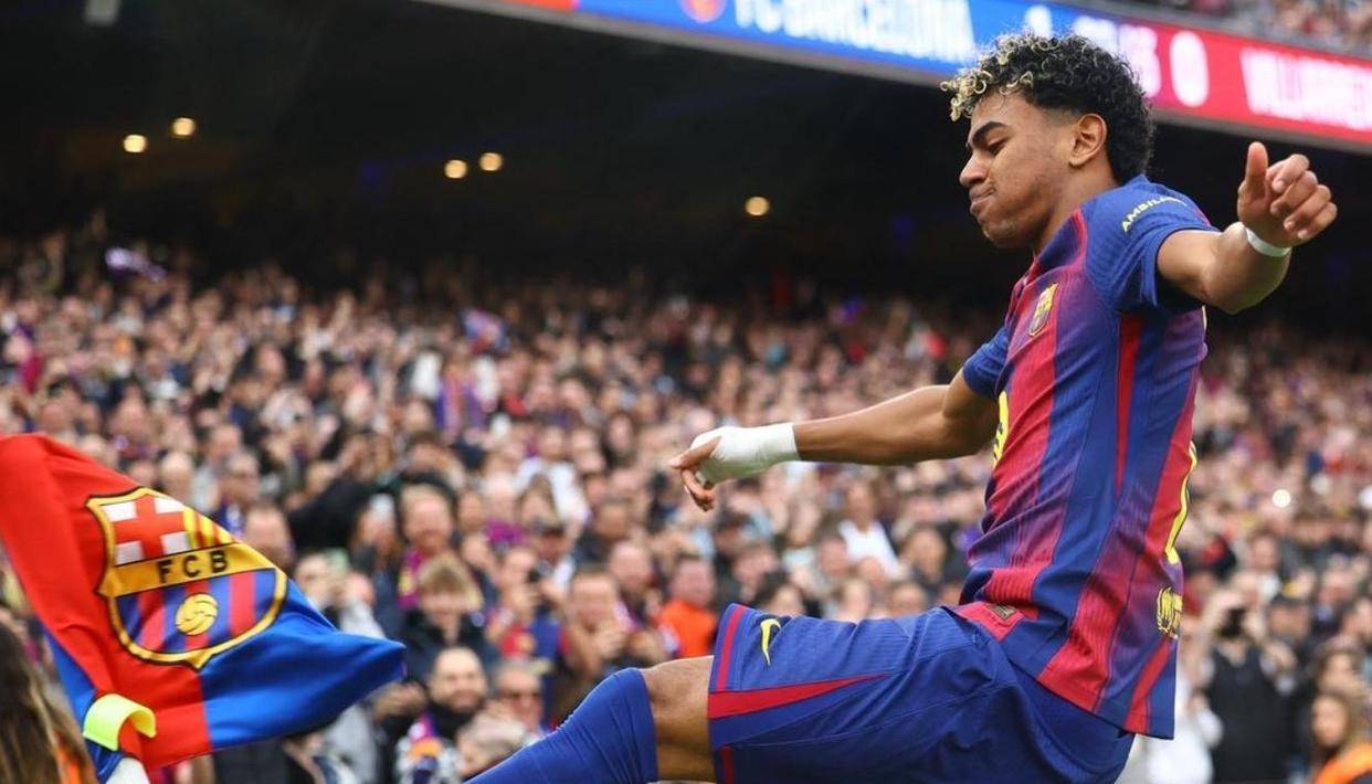 帽子戏法！18岁亚马尔封神之战，西甲最年轻纪录诞生